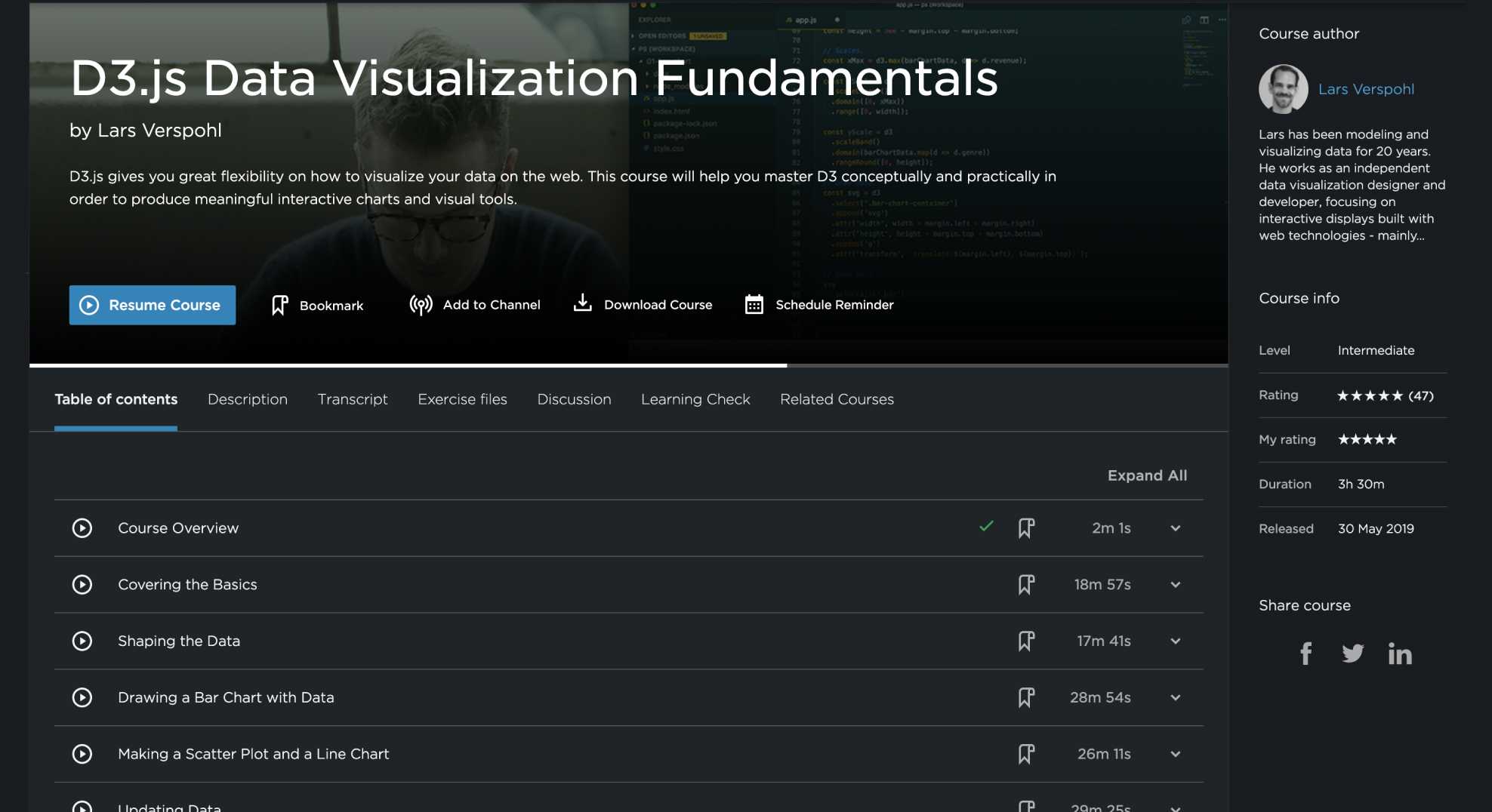 D3 Data Visualization Fundamentals